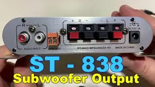 Audio Sourch Amplifier st 838
