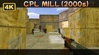 🧠 CS 1.6 – CPL Mill vs Expert Bots [No Commentary | 4K 60FPS]