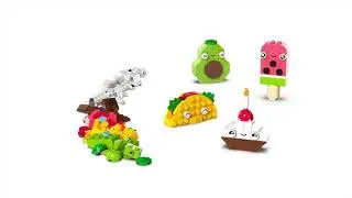 LEGO Classic Creative Food Friends Construction Set 11039