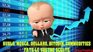 Riapre la BORSA di MOSCA. RUBLO in rialzo. BITCOIN in salita. COPPER to the moon ?