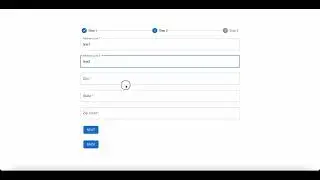 Stepper using Material UI - create dynamic forms. Field are rendered from a JSON file. | ReactJs