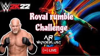 WWE 2K22 Royal Rumble LIVE 🔥 Can #1 Entrant Win the Match? | Ultimate Challenge