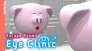 Escape Rooms Eye Clinic Walkthrough (NAKAYUBI) | 脱出ゲーム