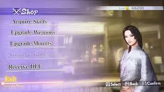 Samurai Warrior 4 II with DLC weps equipped
