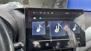 Subaru на автомагнитоле #Crystal со штатным сабом.
