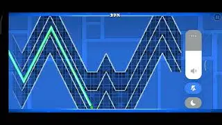 Mi Nuevo nivel mania wave de Geometry dash