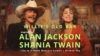 Willie’s Old Bar – Life in a 1800s Western Saloon | Inspired by Alan Jackson & Shania Twain