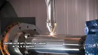 Tungsten Carbide Laser Hardfacing Oil and Gas Tools