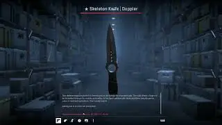 SKELETON DOPPLER RUBY FACTORY NEW UNBOX