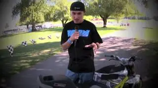 Motorcycle Equipment Talk - Ernie Vigil - Pro Stunt Rider