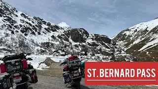 #20 لوزان الى سافونا إيطاليا المرور على باس St Bernaed GS