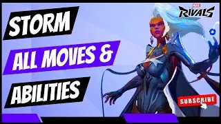 Marvel Rivals Storm Full Moveset Preview & Gameplay