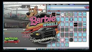 TELEMETRIA lancio Mitsubishi LANCER EVO Rivanazzano Drag Race 25 * Karola Donati / Ettore Automotive
