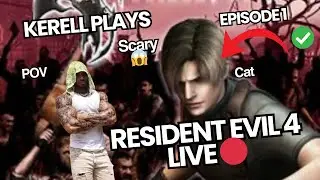 THEY SAID This Was the SCARIEST RE Game Resident Evil 4 LIVE #horror #residentevil4 #nostalgia #boss