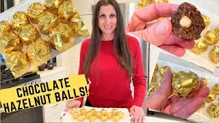 Chocolate Hazelnut Bliss Balls! Healthy Version Of Fererro Rocher - Easy, Vegan, Oil & Sugar Free!