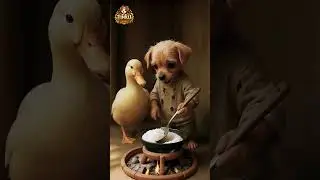 The poor puppy didn t have cash to buy duck so, his friends making fun of him #shorts
