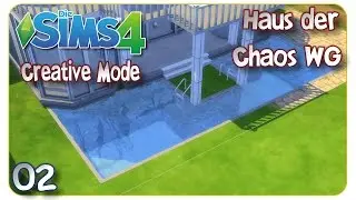 Die Sims 4 - Creative Mode: Haus der Chaos WG #02 Verrücktes Design
