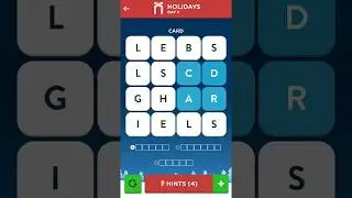 Wordbrain 2 Holiday Event December 4 2019 | Wordbrain 2 Holiday Event Day 4