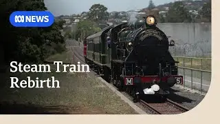 Steam train returns to Hobart's suburbs | ABC NEWS