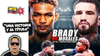 SEAN BRADY vs MICHAEL MORALES at UFC 322 🇪🇨 Ecuador close to the TITLE‼️