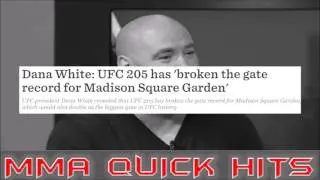 Dana White says UFC 205 has already broken MSG Record  YouTube.flv