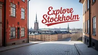 Why Don&rsquo;t You Fall Asleep While Taking a Virtual City Tour [4K] of Stockholm? 🌙