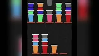 Cup sort puzzle level 54