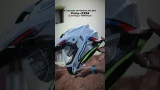 Steelbird off-road budget helmet🤩|#bike #helmet #trending #viralvideo #shorts #accessories