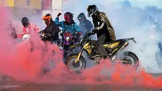 SUPERMOTO HALLOWEEN RIDEOUT FT. MONSTERTUBE | LARS LION