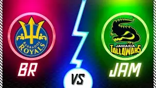 Caribbean Premier League 2022 -  19th Match | BR  vs  JT