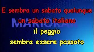 Sergio Caputo   Un sabato italiano   karaoke