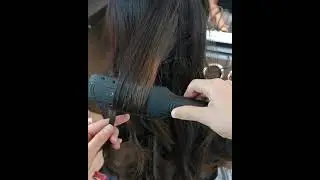 Quick styling using Jose Eber Infrared Wet or Dry Hair Styler