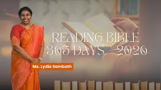 Reading the Bible in 365 Days - Day 14 - Matthew 3 - 4  - Tamil