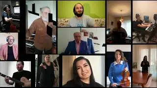 Kargalar Kafeste ''Benim Halkım'' ev &ccedil;alışması pandemı g&uuml;nleri