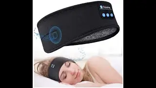 Smart Wireless Music Earphones Eye Mask for Side Sleeper