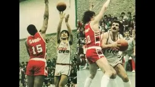 KORAC 1985 FINAL: CIAO CREM VARESE-SIMAK MILAN 78-91 (E&Rho;&Tau;,21/3/85)