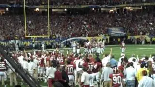 John Raser - 1ST ROW! Alabama vs Florida Rammer Jammer - 2009 SEC Championship