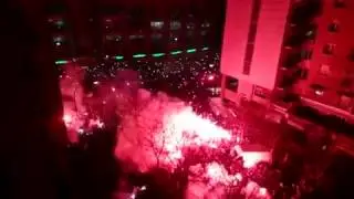 Ultras Sur @ Real Madrid-Atlético (15.01.2014) video2