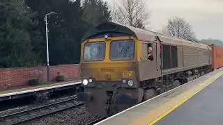 &ldquo;Peter Lord Hendy&nbsp;etc&rdquo; 66718 4E00 with tones & 38 containers 10;22 Lea Road 22/12/2025