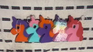 ASMR Bulk Variety Unicorn Sponge Ripping 
