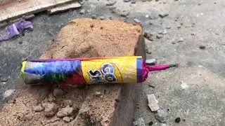 Smoke bomb magenta color from draz.pk 10sec review