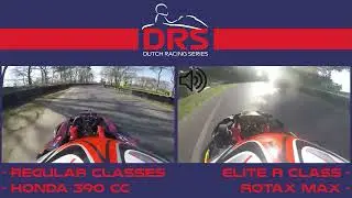 On-Board Karting 2025: Dutch Racing Series - Elite R (rotax) vs Regular DRS (390cc) Side by Side
