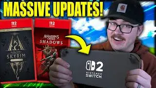 Skyrim and Assassin's Creed Shadows got HUGE UPDATES on Switch 2!