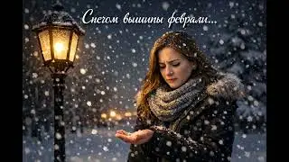 КАКАЯ   БЕСПОДОБНАЯ   ПЕСНЯ  -  СНЕГОМ   ВЫШИТЫ   ФЕВРАЛИ...