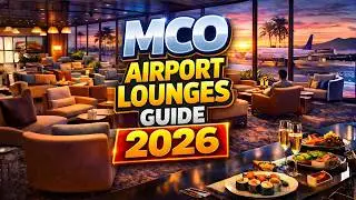 MCO Airport Lounges Guide – All 4 Lounges at Orlando International Airport