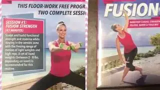 Workout DVD Review Wed.  - Jessica Smith--2018 - Feel Good Fusion