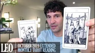 LEO October 2019 Extended Monthly Intuitive Tarot Reading by Nicholas Ashbaugh