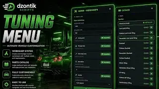 Mechanic & Tuning Script- ESX Fivem