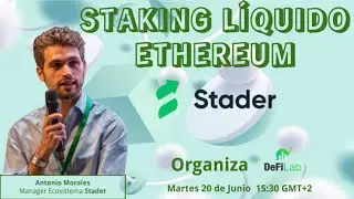 STAKING L&Iacute;QUIDO ETHEREUM CON STADER