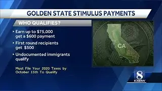 California Golden State Stimulus II: Next payments go out Oct. 5